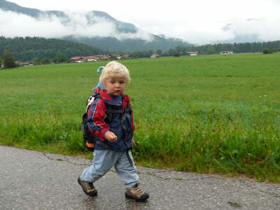 Johannes beim Wandern